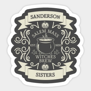Sanderson Sister Brewing Co. Sanderson Sister. Halloween Sticker